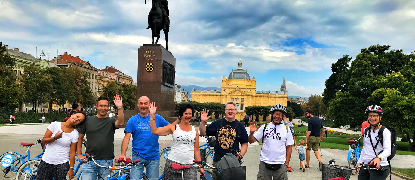 Bike tour Zagreb with Blue Bike